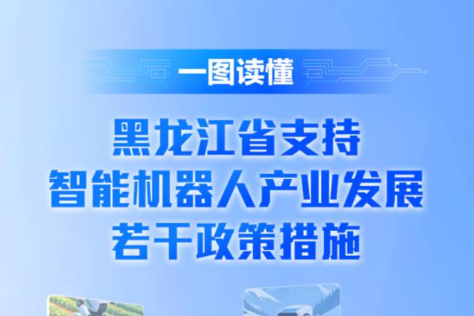 一图读懂：《黑龙江省支持智能机器人产业发展若干政策措施》