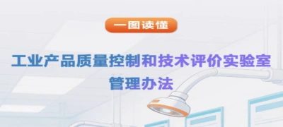一图读懂：《工业产品质量控制和技术评价实验室管理办法（修订）》